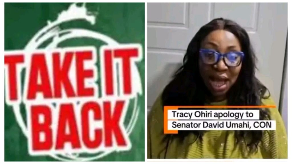 “Our Duty Is Fulfilled the Moment We Stand Up for the Weak Against the Powerful” — Omoyele Sowore, Take It Back Movement React to TracyNither Nicolas Ohiri’s Apology to David Umahi